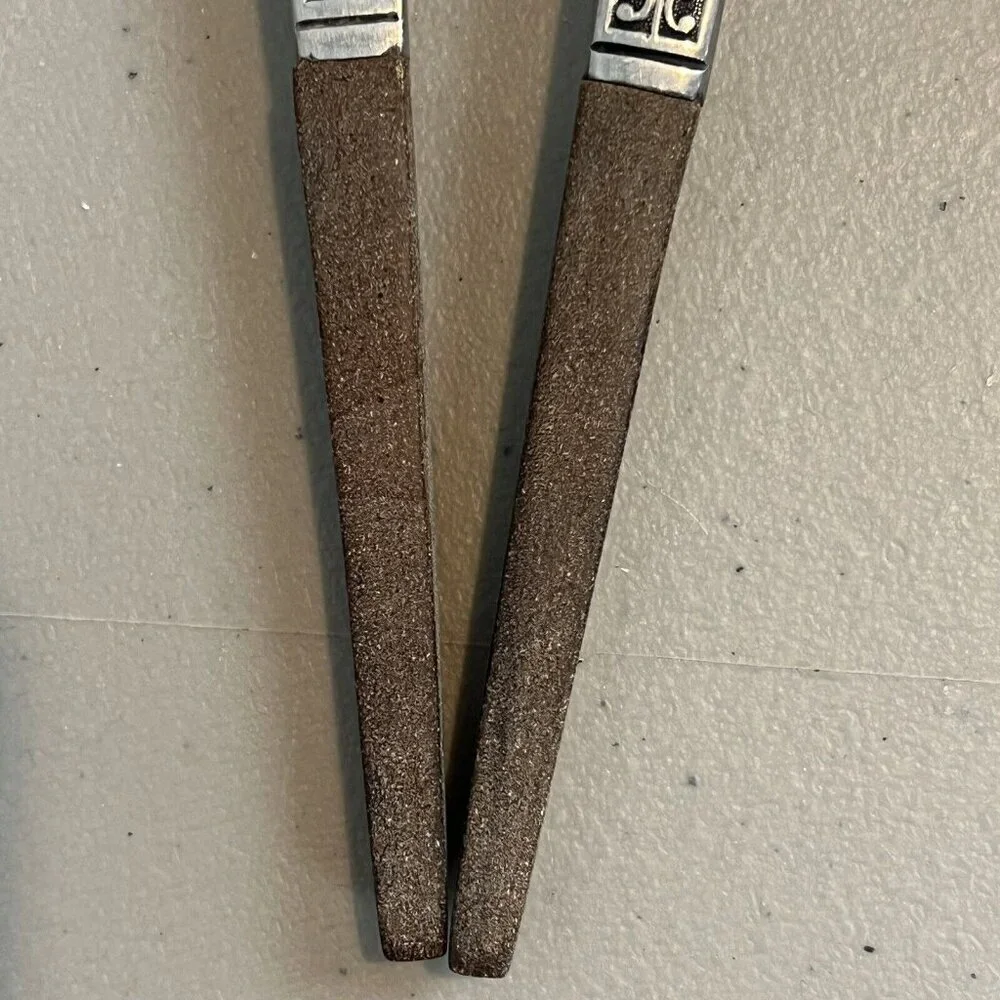 2 EKCO ETERNA LA JOYA Mid‎ Century Modern Teaspoons Flatware MCM